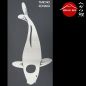 Preview: Tancho Kohaku | Edelstahl V2A 2mm | 70cm