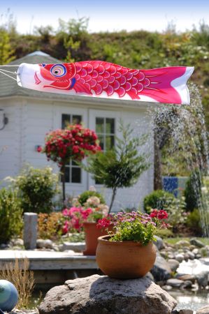 Wind Koi rot 1,5 m