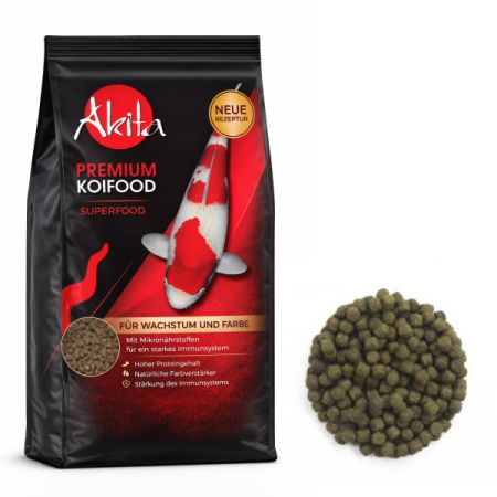 4x Akita Superfood 2.0 | 4,5 kg | 4-6 mm Pellets | 18 Kg Bundle