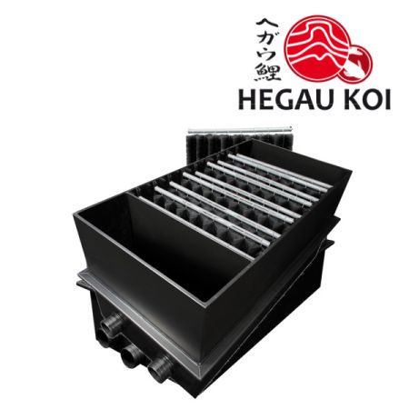 EVO BÜRSTENFILTER 2000/11 Reihen mit 9 Bürsten