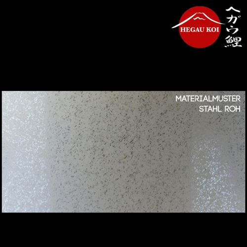 Tancho Kohaku | Stahl roh 2mm | 50cm